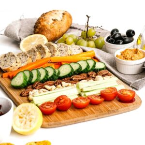 Vegan Mediterranean Diet Snack Board