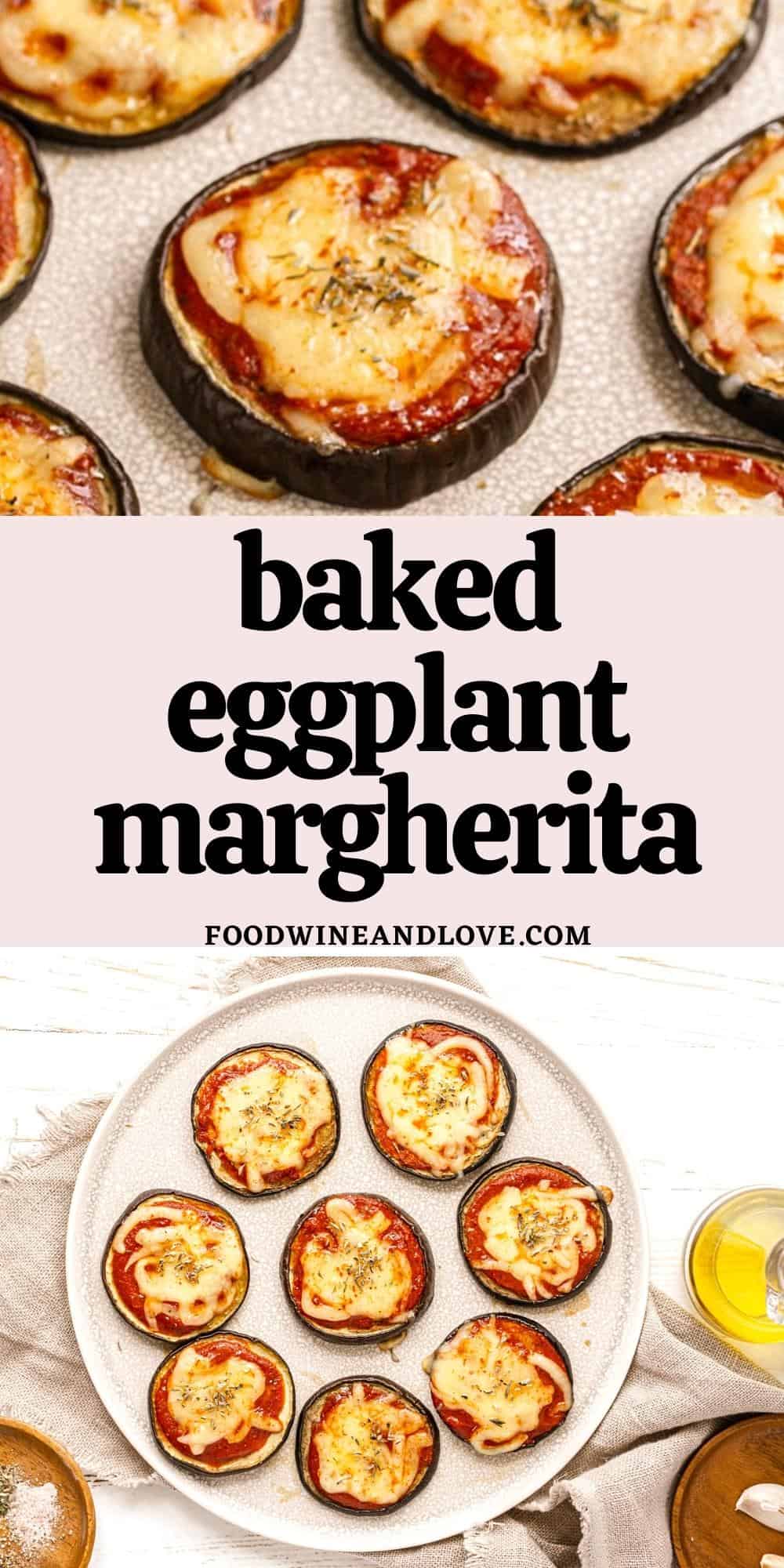 Baked Eggplant Margherita