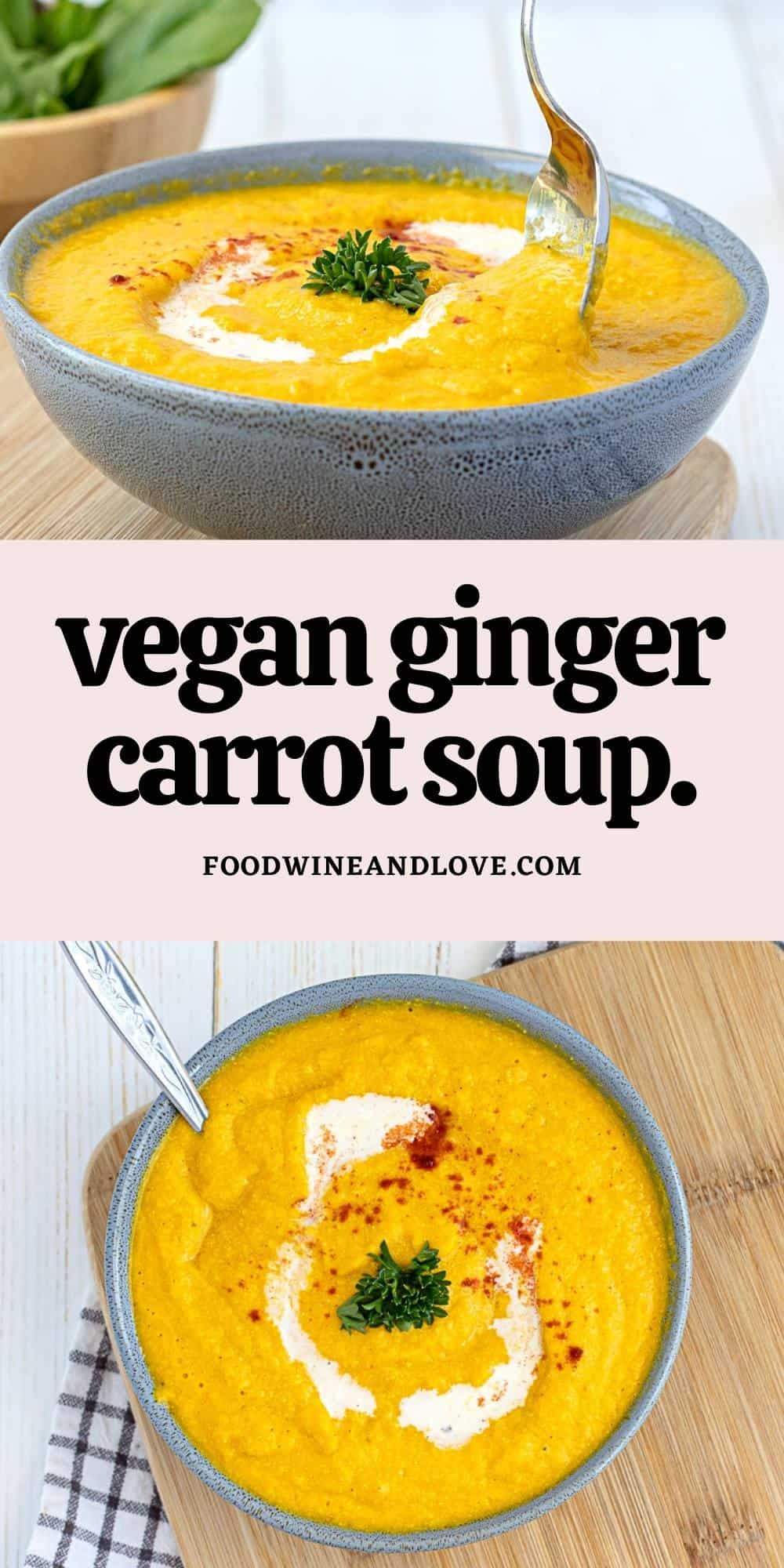 Easy Ginger Carrot Soup