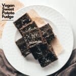 Vegan Sweet Potato Fudge
