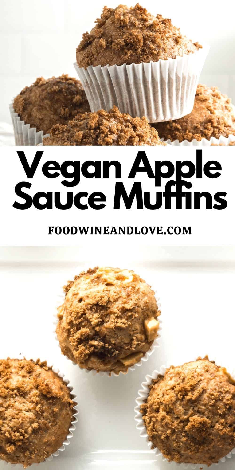 Vegan Applesauce Muffins