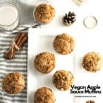 Vegan Apple Sauce Muffins