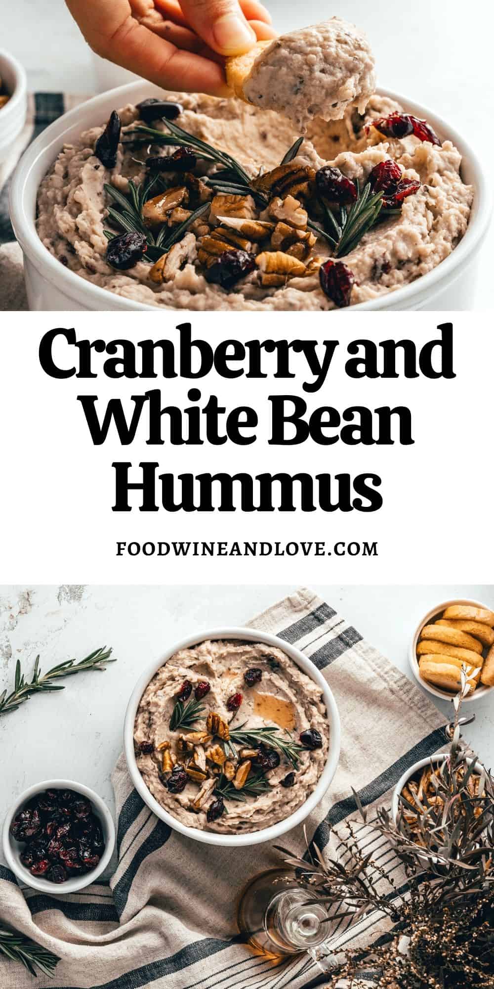 White Bean Cranberry Hummus