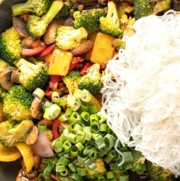 Vegetable Stir Fry with Shirataki Noodles