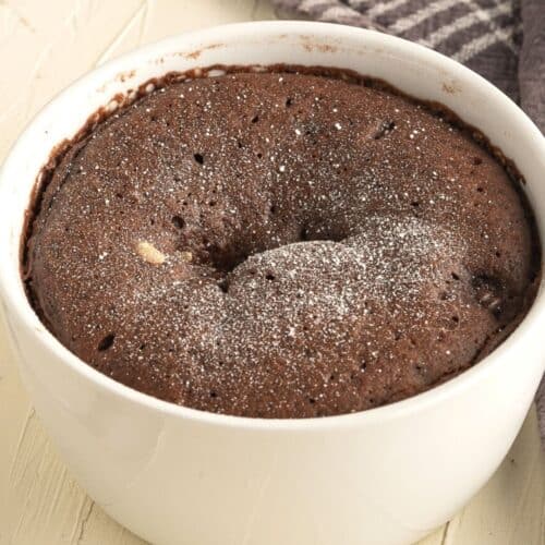 Easy Vegan Mug Brownie
