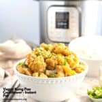 Vegan Kung Pao Cauliflower - Instant Pot