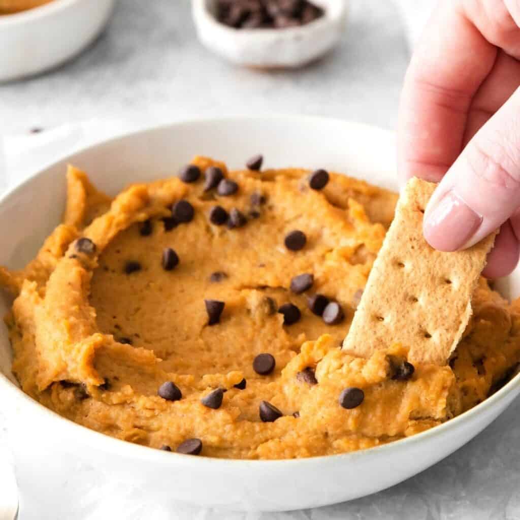 Easy Chocolate Chip Hummus Food Wine and Love