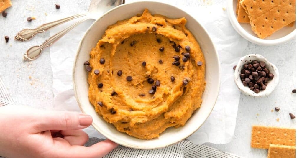 Easy Chocolate Chip Hummus Food Wine and Love