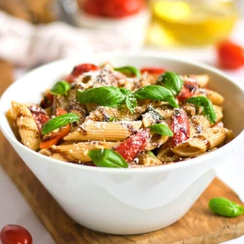 Bruschetta Pasta Salad - Food Wine and Love