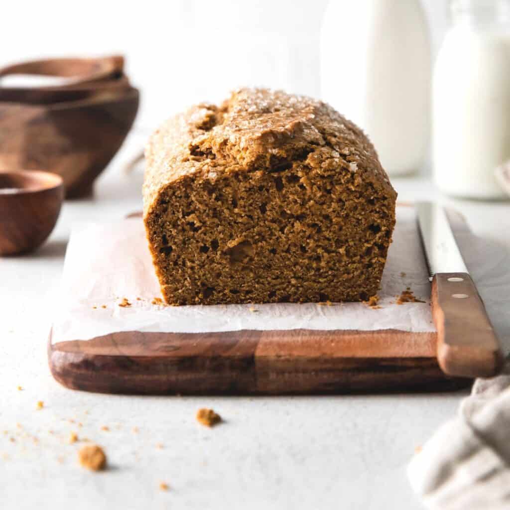 Vegan Spiced Gingerbread Loaf Recipe Food Wine and Love