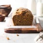 Vegan Spiced Gingerbread Loaf