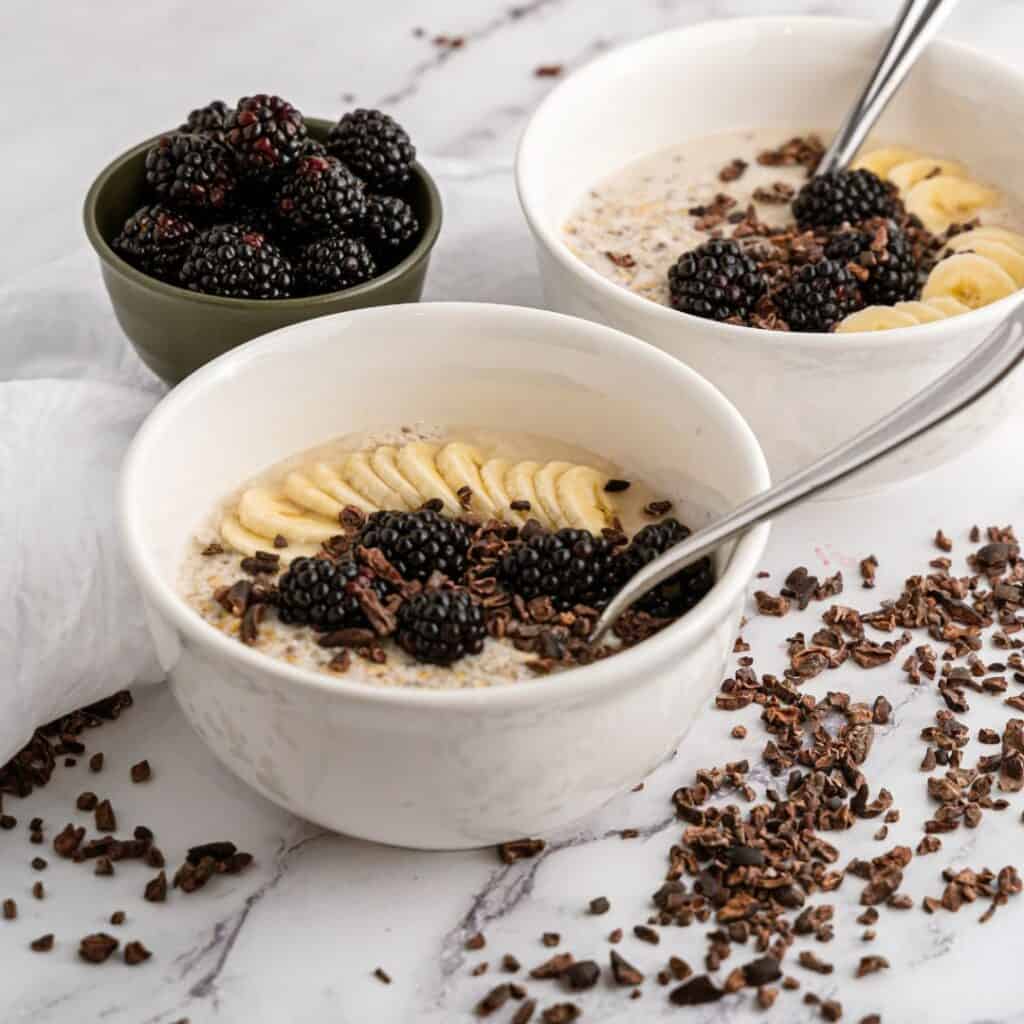 Overnight Steel Cut Oats With Fruit Food Wine and Love