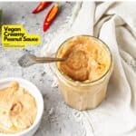 Vegan Creamy Peanut Sauce