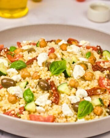 Mediterranean Diet Couscous Salad