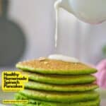 Healthy Homemade Spinach Pancakes