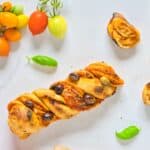 Pizza Babka Twist Bread (Vegan)