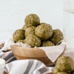 Vegan Matcha Energy Protein Balls