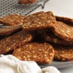 Vegan Walnut Shortbread Cookies