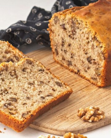 Easy Walnut Bread Recipe Vegan | MedDiet