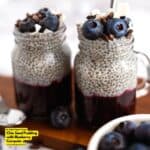 Chia Seed Pudding with Blueberry Compote