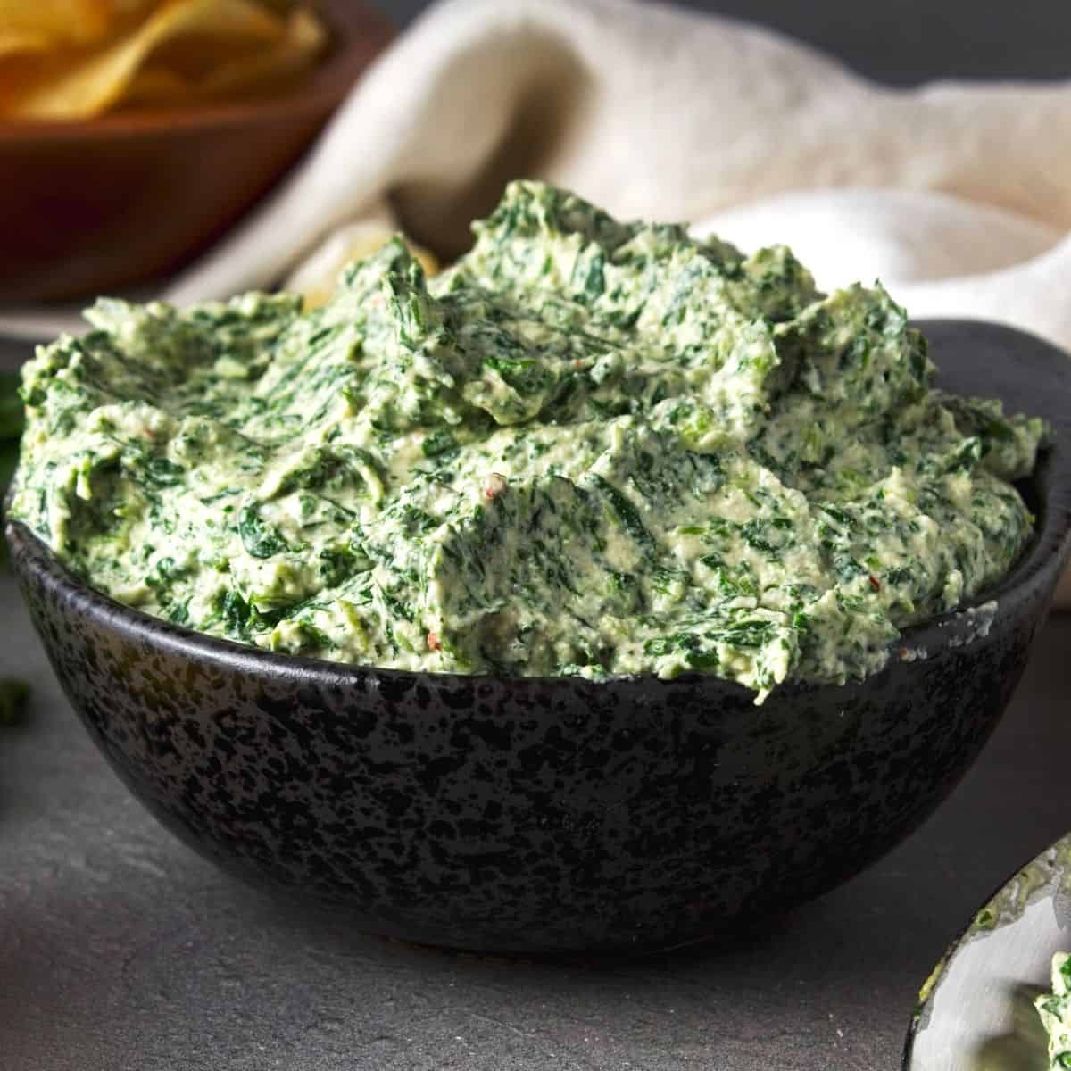 Vegan ‘Cheesy’ Spinach Dip