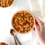 Vegetarian Minestrone Soup Recipe