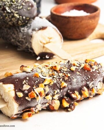 Favorite Chocolate Covered Frozen Bananas (Vegan)