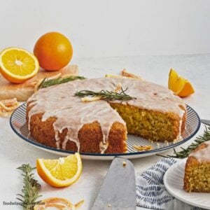 Orange Olive Oil Cake Recipe (Mediterranean Diet, Vegan).