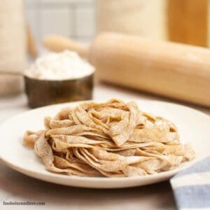 Homemade Whole Wheat Fettuccine Recipe