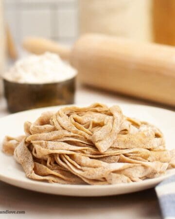 Homemade Whole Wheat Fettuccine Recipe