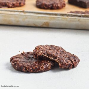 No Bake Chocolate Cookies - Vegan Recipe