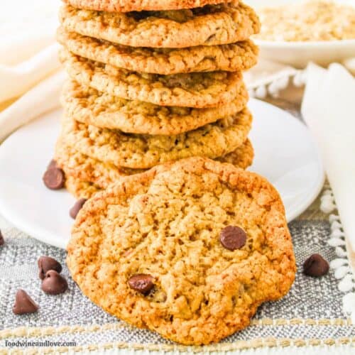 Steel Cut Oat Cookies (vegetarian)