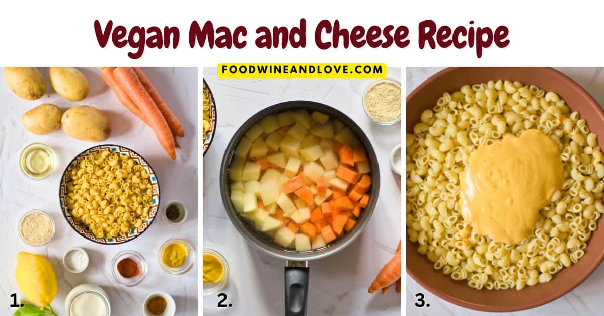 Vegan Mac And Cheese Recipe - Food Wine And Love