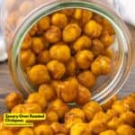 Savory Oven Roasted Chickpeas