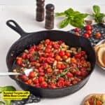 Roasted Tomato with White Bean Crostini