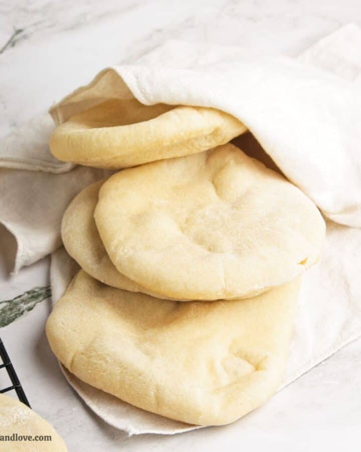 Homemade Mini Pita Bread Recipe