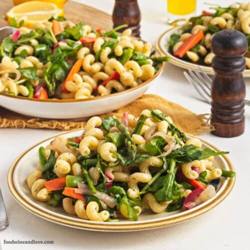 Vegetable Pasta Primavera (vegan)