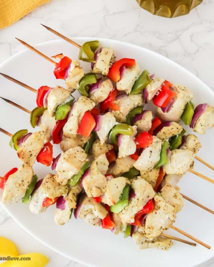 Mediterranean Diet Chicken Breast Kabobs