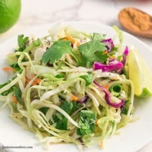 Cilantro and Lime Coleslaw