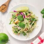 Cilantro and Lime Coleslaw