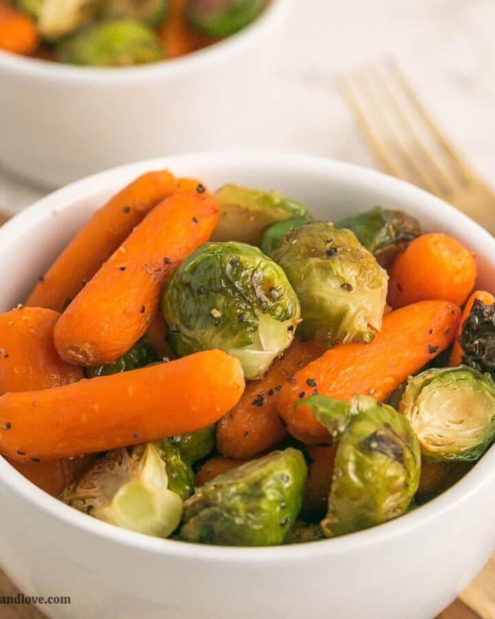 Sheet Pan Maple Roasted Brussels Sprouts