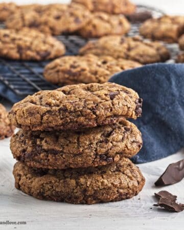 Buckwheat Chocolate Chunk Cookies