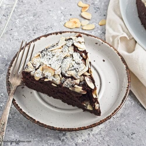 Vegan Chocolate Olive Oil Cake