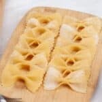 Homemade Bow Tie Pasta