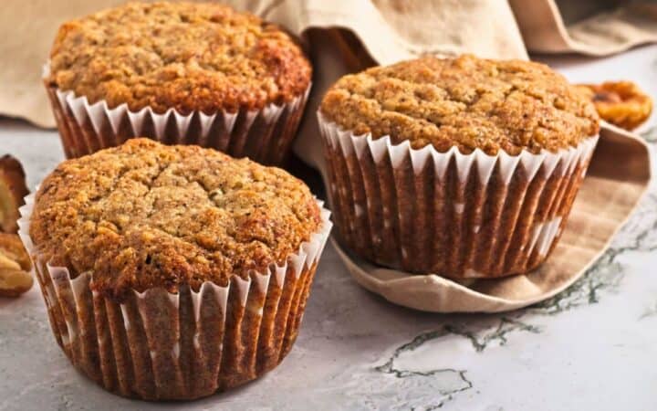 Buckwheat and Banana Nut Muffins