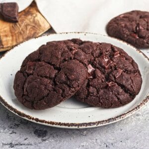 Chocolate Chocolate Chip Cookies (dairy free)