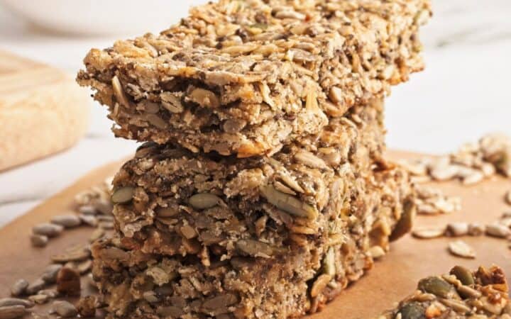 Oat and Seed Granola Bars