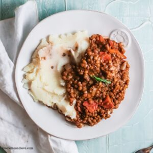 Instant Pot Meatless Lentil Stew