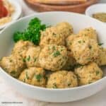 Baked Italian Turkey Meatballs