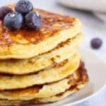 Fluffy Cottage Cheese Pancakes